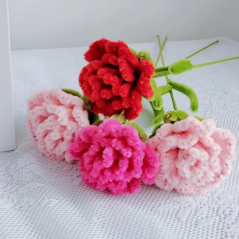 Carnation — handmade by Chiacrafts