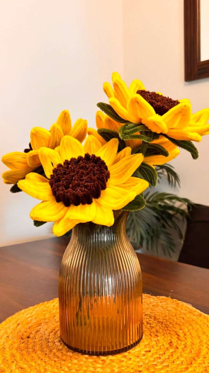 Sunflower — handmade by Chiacrafts